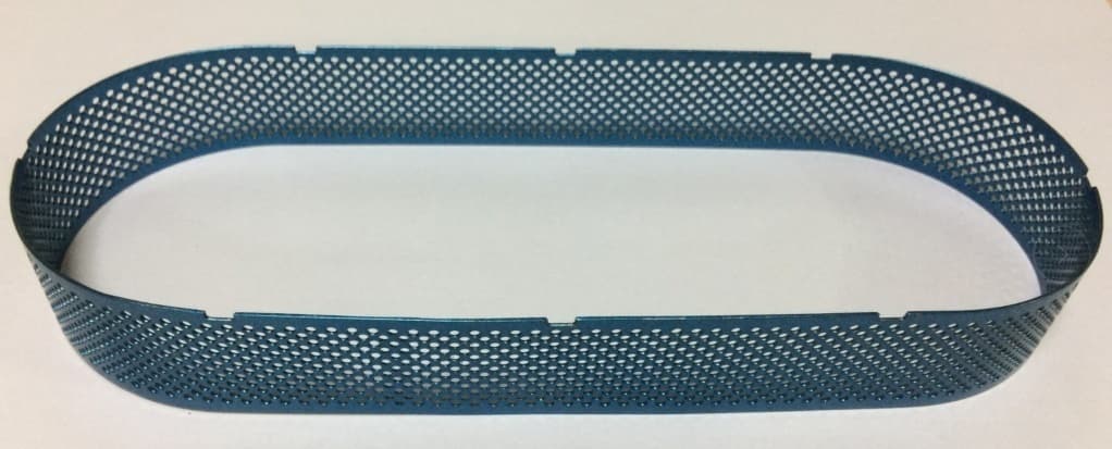 Etched speaker grille